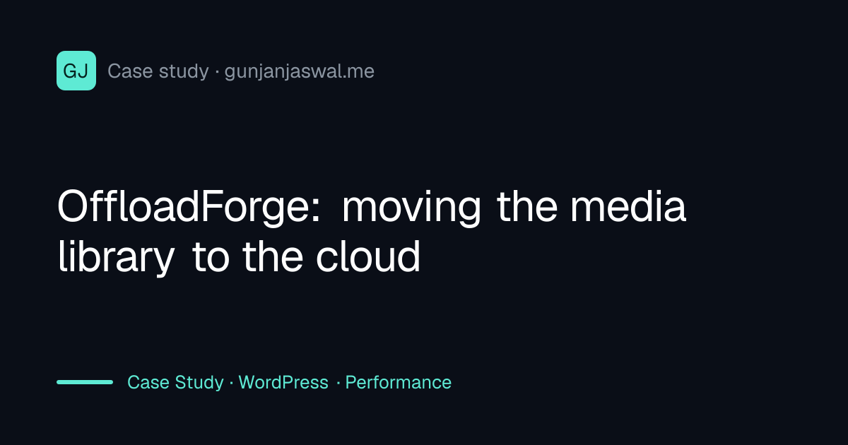 OffloadForge: moving the media library to the cloud